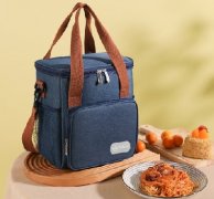 Oxford Food Insulated Picnic Lunch Cooler Bag