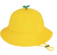 Customisable Cute Cotton Bucket Hat Kids Yellow Leaf Designs